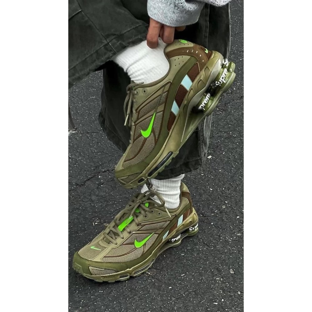 Nike Shox Ride 2 SP Supreme Olive #DN1615